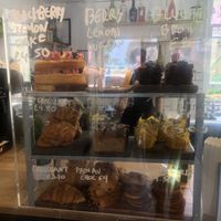 Cake selection   at The Canvas: Shoreditch in East London