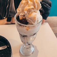 Ice cream  at The Canvas: Shoreditch in East London