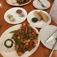 $50 of food  at Base Camp in Hanover