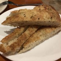 Herbed flat bread at Base Camp in Hanover