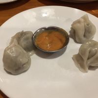 Veggie momos at Base Camp in Hanover