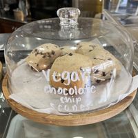 vegan scones  at Eat Real Cafe in Santa Clarita
