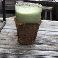 Matchalatte at #RAW VEGAN FIRENZE in Florence