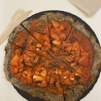 pizza at #RAW VEGAN FIRENZE in Florence