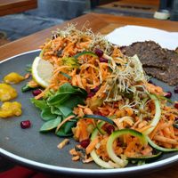 Salad at #RAW VEGAN FIRENZE in Florence