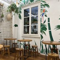 Dining space  at #RAW VEGAN FIRENZE in Florence