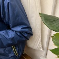 Pillow for relaxing on wall  at #RAW VEGAN FIRENZE in Florence