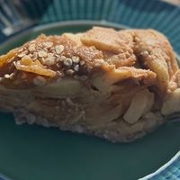 Apple cake   at #RAW VEGAN FIRENZE in Florence