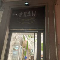 Raw door way   at #RAW VEGAN FIRENZE in Florence