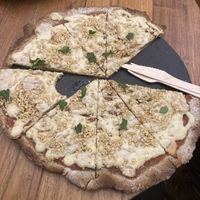 Pizza raw   at #RAW VEGAN FIRENZE in Florence