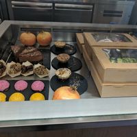 Selection of desserts at #RAW VEGAN FIRENZE in Florence