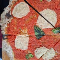 Pizza margherita --- Pad Thai at #RAW VEGAN FIRENZE in Florence