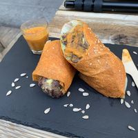 RAW burrito  at #RAW VEGAN FIRENZE in Florence