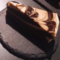 Peanut butter chocolate cake at #RAW VEGAN FIRENZE in Florence