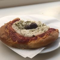 Sorry I already ate a bit 😺 at Bar Dolcezza in Catania