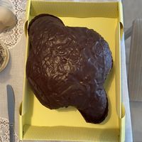 Vegan Colomba for Italian Easter celebrations  at Bar Dolcezza in Catania