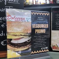 burger at Bar Dolcezza in Catania