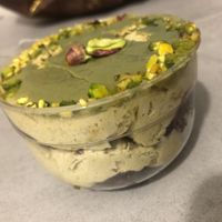 Tiramisù pistacchio at Bar Dolcezza in Catania