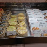 Selection of cheese, Tempeh and Tofu at Bar Dolcezza in Catania