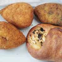 Arancini at Bar Dolcezza in Catania