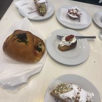 Cannoli and some other vegan deserts   at Bar Dolcezza in Catania