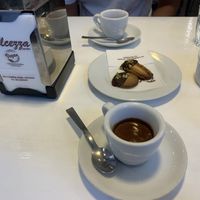 Espresso and cantucci (I think) at Bar Dolcezza in Catania