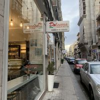 Outside  at Bar Dolcezza in Catania