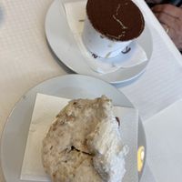 Tiramisu and gelati (panettone e vaniglia)  at Bar Dolcezza in Catania