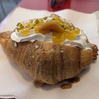 Stuffed croissant at Bar Dolcezza in Catania