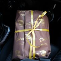 Nicely packaged desserts at Bar Dolcezza in Catania