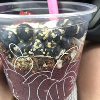 Go to chocolate açaí bowl  at Rise Up in San Antonio