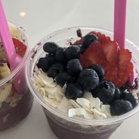 Chocolate Açaí bowl at Rise Up in San Antonio