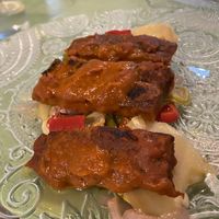 Barbecue seitan   at La Veganesa in Cadiz