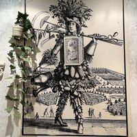 Great decor inside this restaurant 😀  at La Veganesa in Cadiz