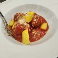 Meatballs at La Veganesa in Cadiz