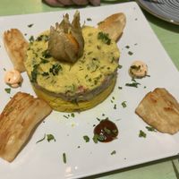Peruvian dish  at La Veganesa in Cadiz