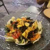 House salad  at La Veganesa in Cadiz