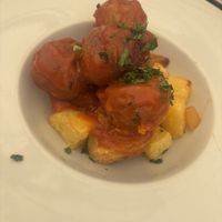 Meatballs   at La Veganesa in Cadiz