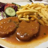 More schnitzel at Baran Restaurant in Fulda