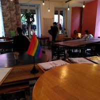 Indoor sitting at Adelhaus in Freiburg