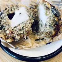 Ontbijt Griekse muffin at Wild & The Moon - Wild Lab Gravilliers in Paris