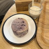 Blueberry "scone" (ft. Cashew Sauce) at Wild & The Moon - Wild Lab Gravilliers in Paris