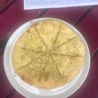 Garlic flatbread  at Glaslyn in Beddgerlet