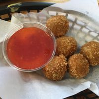 chick balls at Mooshies in East London