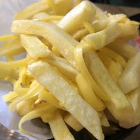 Cheese fries at Mooshies in East London