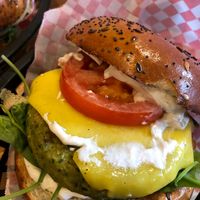 Yummy, best burger ever at Mooshies in East London