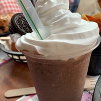 Chocoholic milkshake  at Mooshies in East London