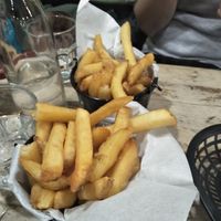 Fries at Mooshies in East London