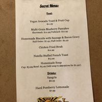 Today’s specials at Squeeze In in Las Vegas