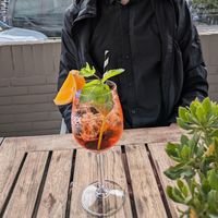 Aperol (9€) at Natuurlijk in Egmond Aan Zee